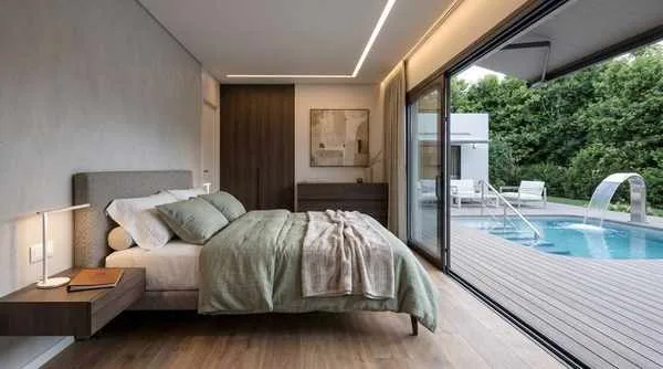Modelo Europa de Oikos Viviendas, casa modular prefabricada de hormigón de 80 m² con 3 dormitorios y 2 baños — imagen 7